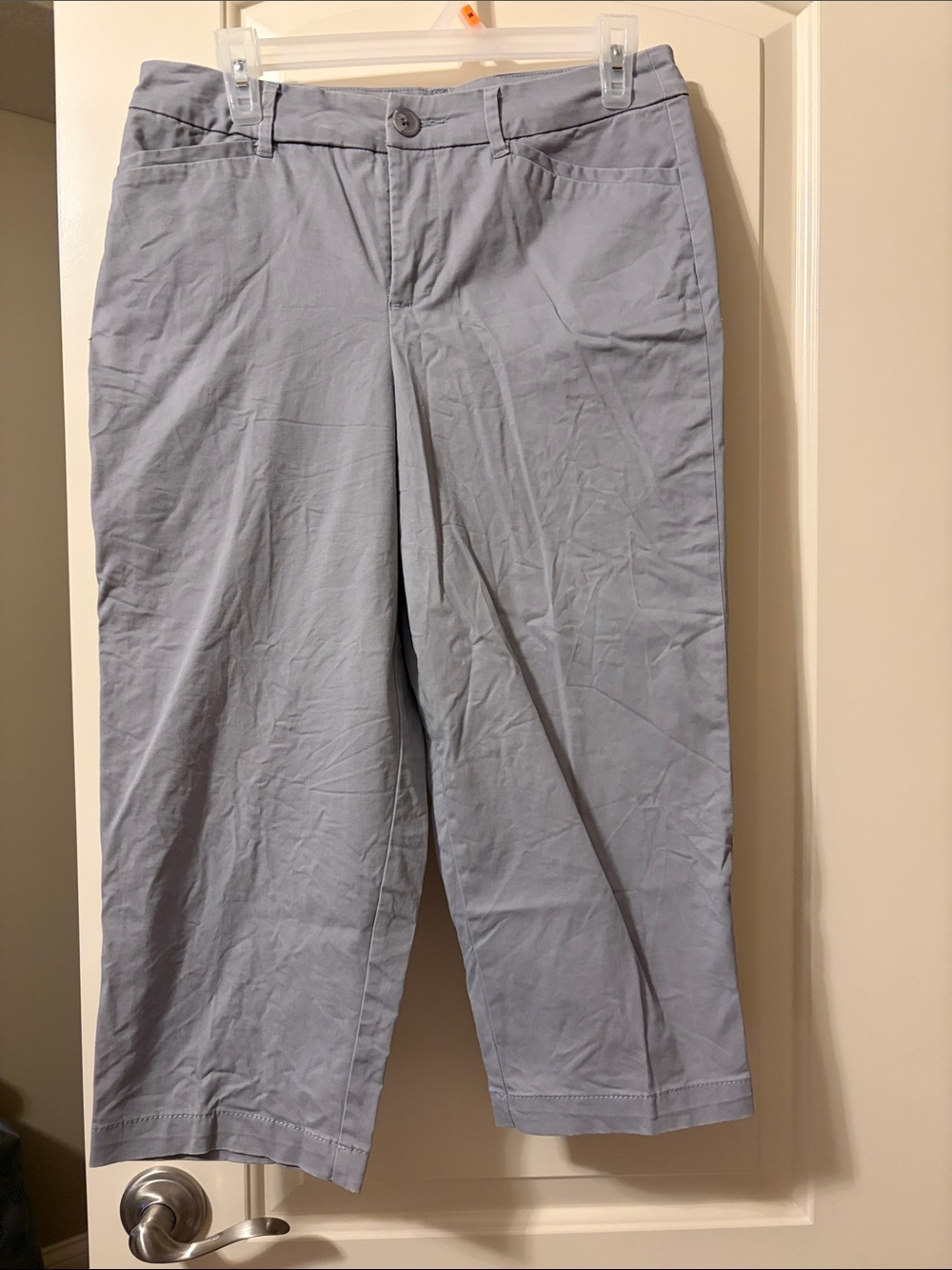 croft & barrow Light Blue Women's Capris